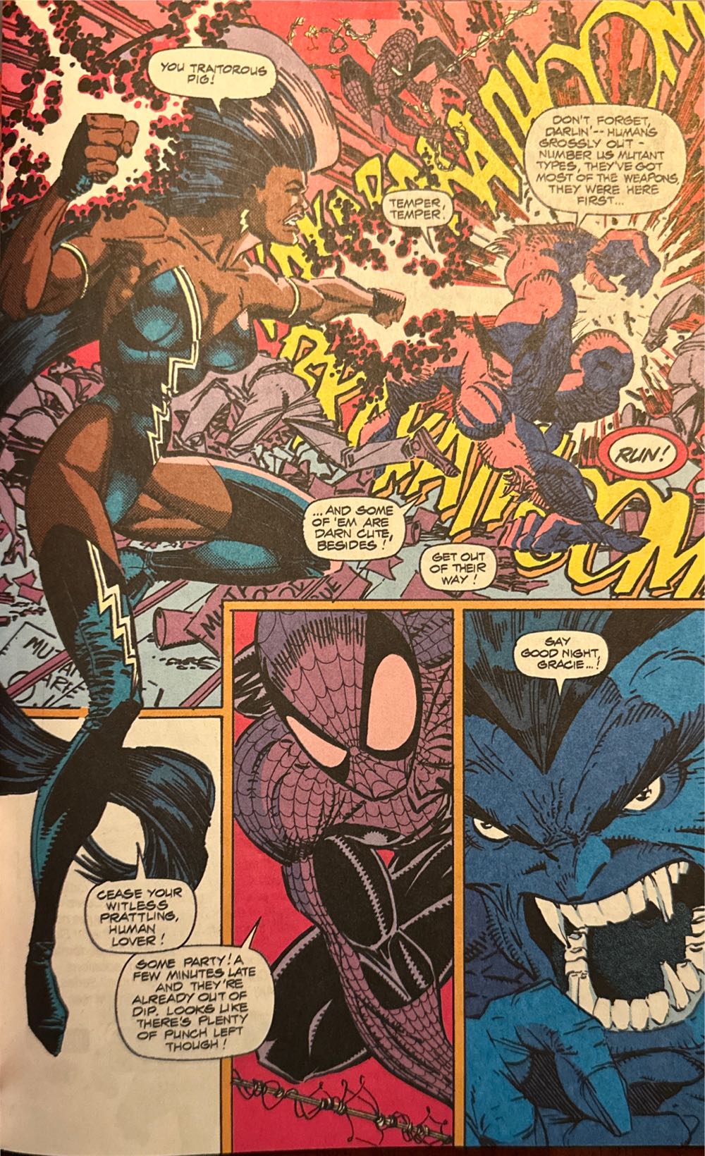 Spider-Man  #15 - Marvel (15 - 10/1991) comic book collectible - Main Image 3