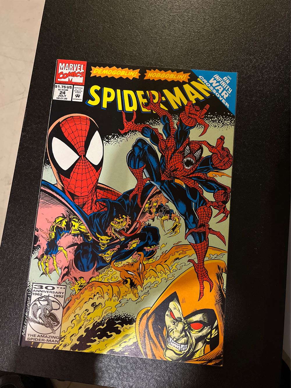 Spider-Man - Marvel Comics (24 - 07/1992) comic book collectible - Main Image 2