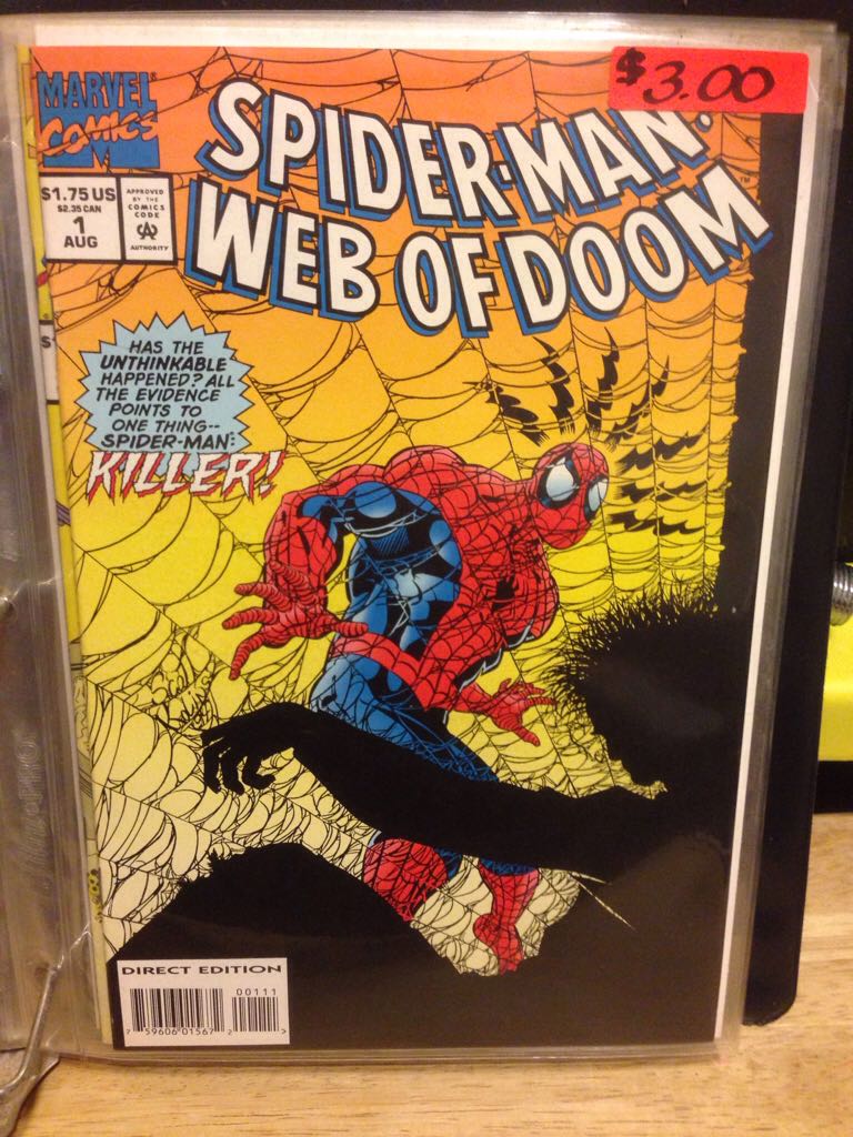 Spider-man: Web Of Doom  (1) comic book collectible [Barcode 759606015672] - Main Image 2