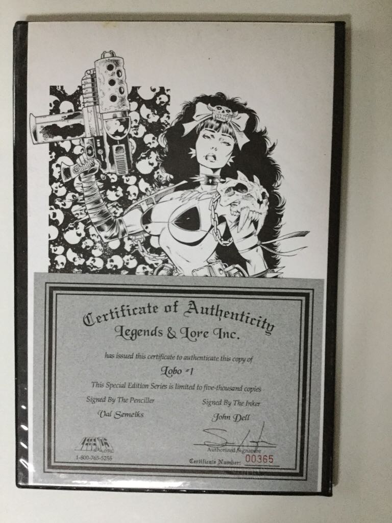 Lobo Vol. 2 - DC (1 - Dec 1993) comic book collectible [Barcode 761941200385] - Main Image 2