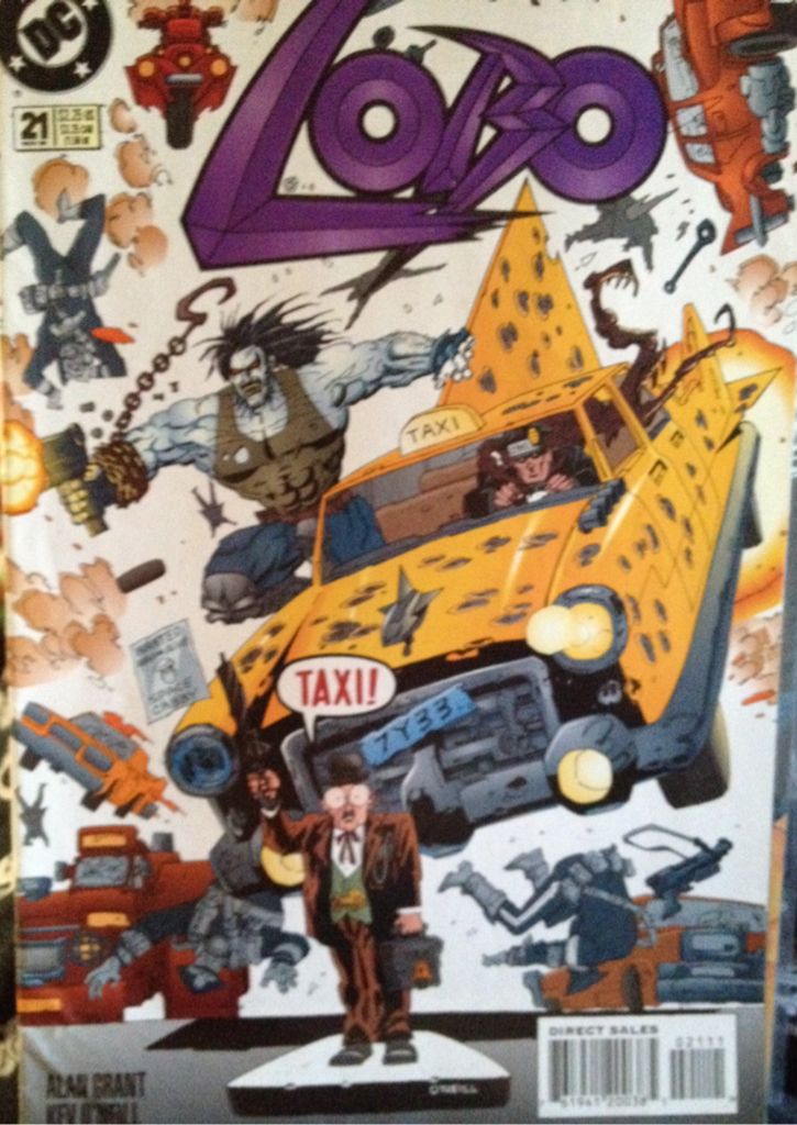 Lobo - DC (21 - Nov 1995) comic book collectible [Barcode 761941200385] - Main Image 1
