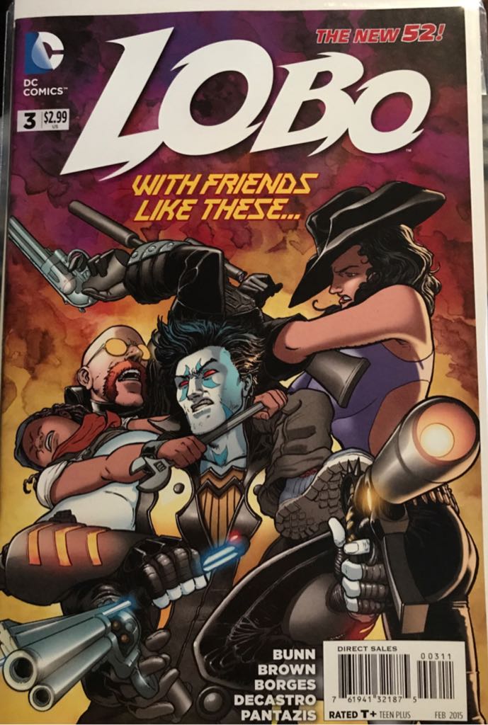 Lobo 1-3 - DC Comics (3 - Feb 2015) comic book collectible [Barcode 76194132187500311] - Main Image 1