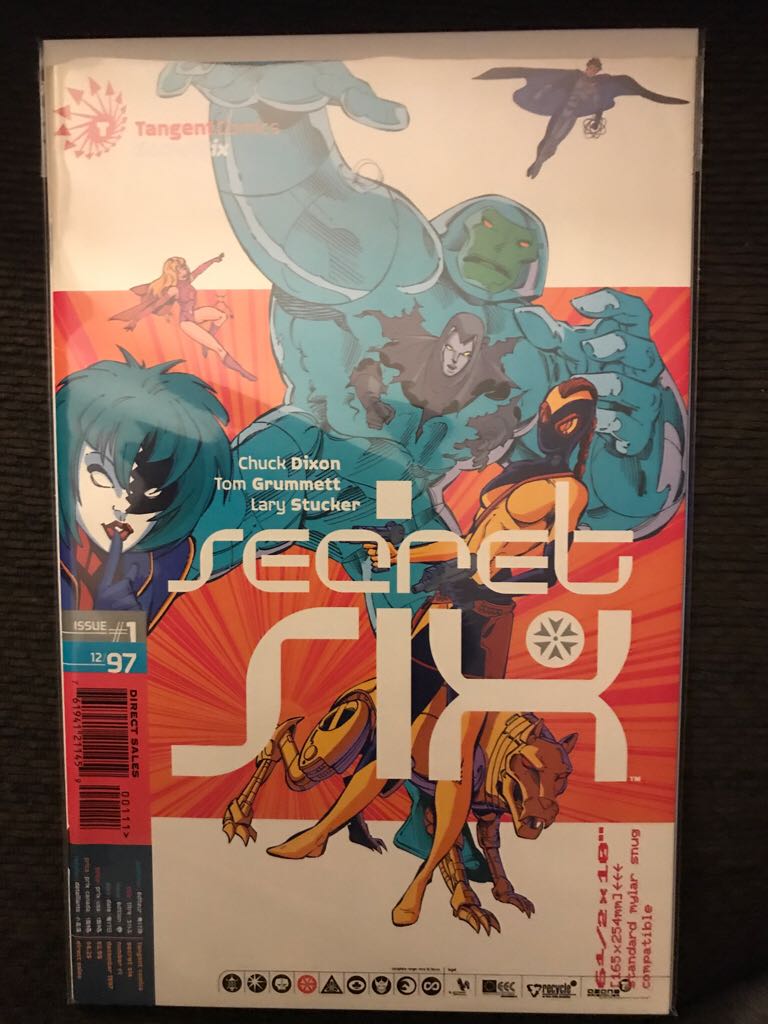 Secret Six - Tangent Comics (1 - Dec 1997) comic book collectible [Barcode 761941273297] - Main Image 1