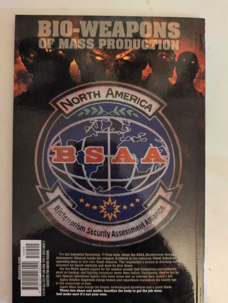 Resident Evil Tpb - DC  Comics (1) comic book collectible [Barcode 9781401226022] - Main Image 2