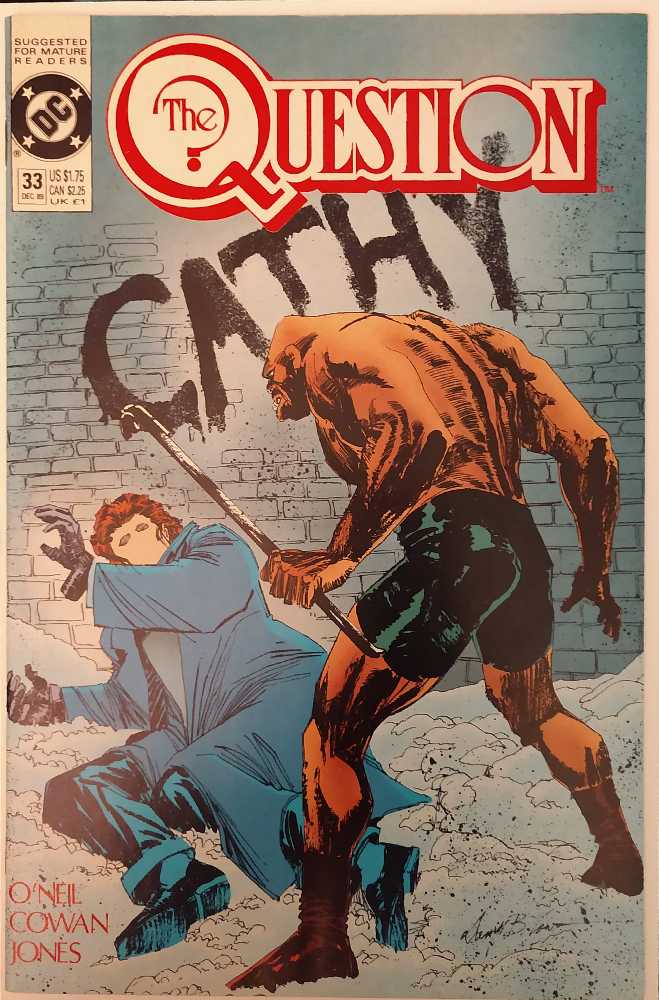 The Question - DC Comics (33 - Dec 1989) comic book collectible [Barcode 761941001333] - Main Image 2