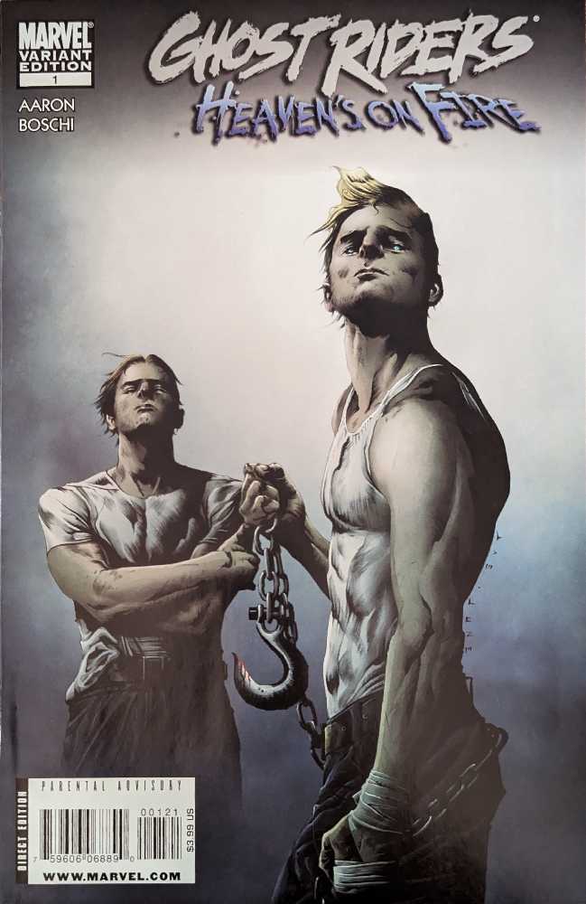 Ghost Riders: Heaven’s On Fire (Vol 1 | 2009) - Marvel Comics (1 - Oct 2009) comic book collectible [Barcode 75960606889000111] - Main Image 2