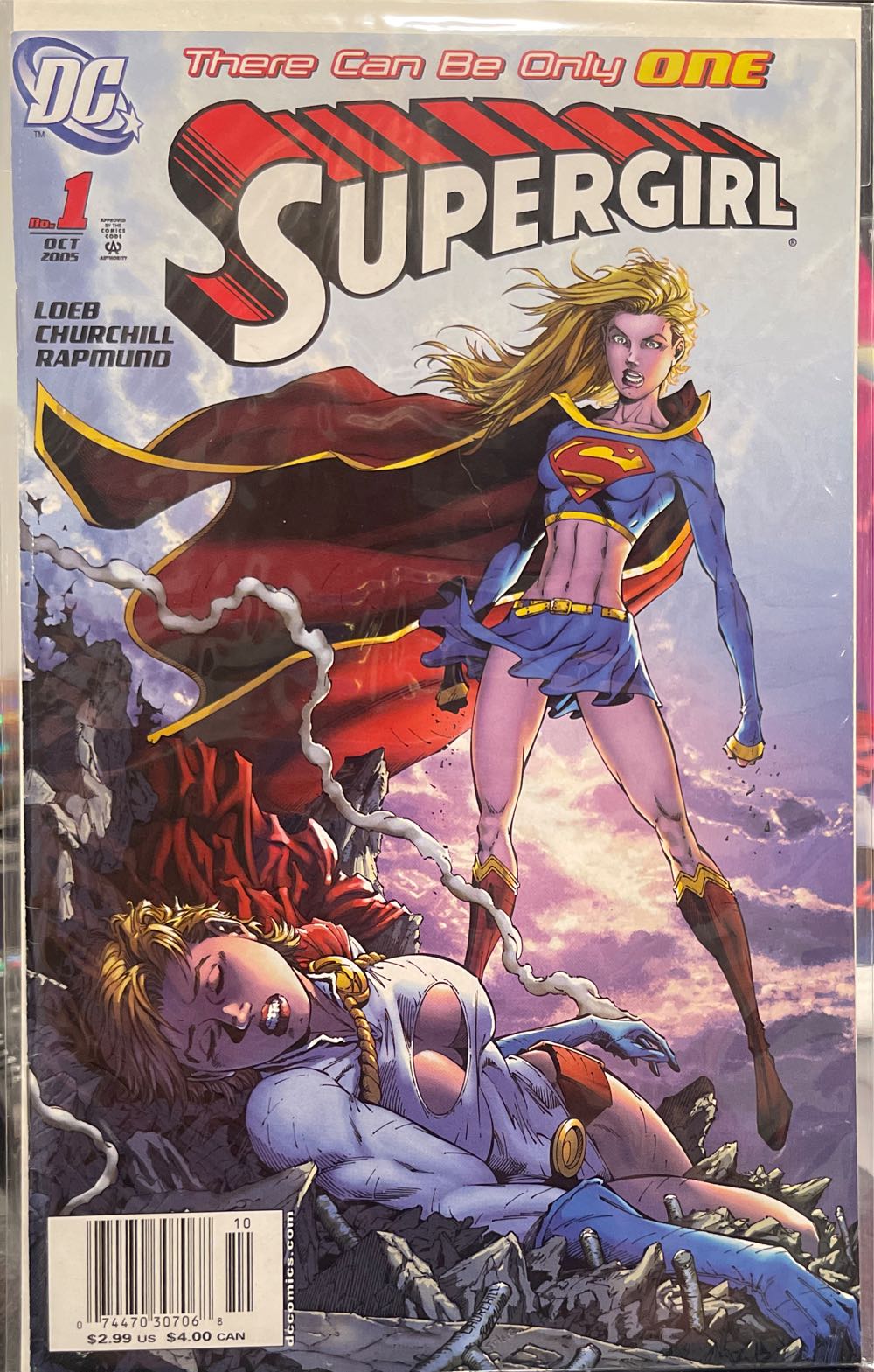 Supergirl - DC (Detective Comics) (1 - Oct 2005) comic book collectible [Barcode 761941249049] - Main Image 2