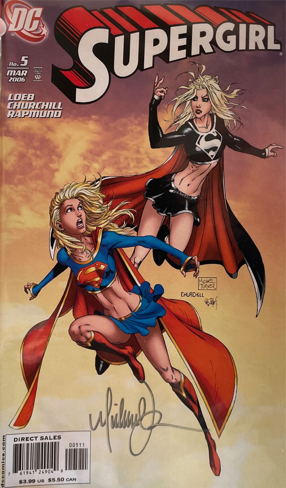 Supergirl #5 - DC (5 - 03/2006) comic book collectible [Barcode 76194124904900511] - Main Image 2
