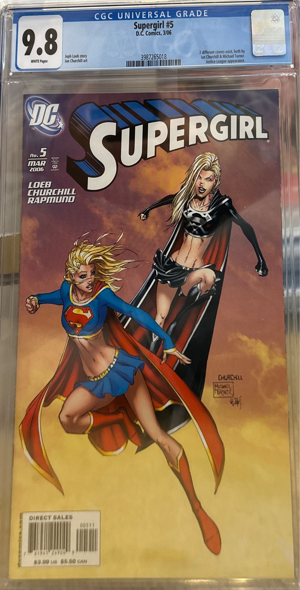 Supergirl #5 - DC (5 - 03/2006) comic book collectible [Barcode 76194124904900511] - Main Image 3