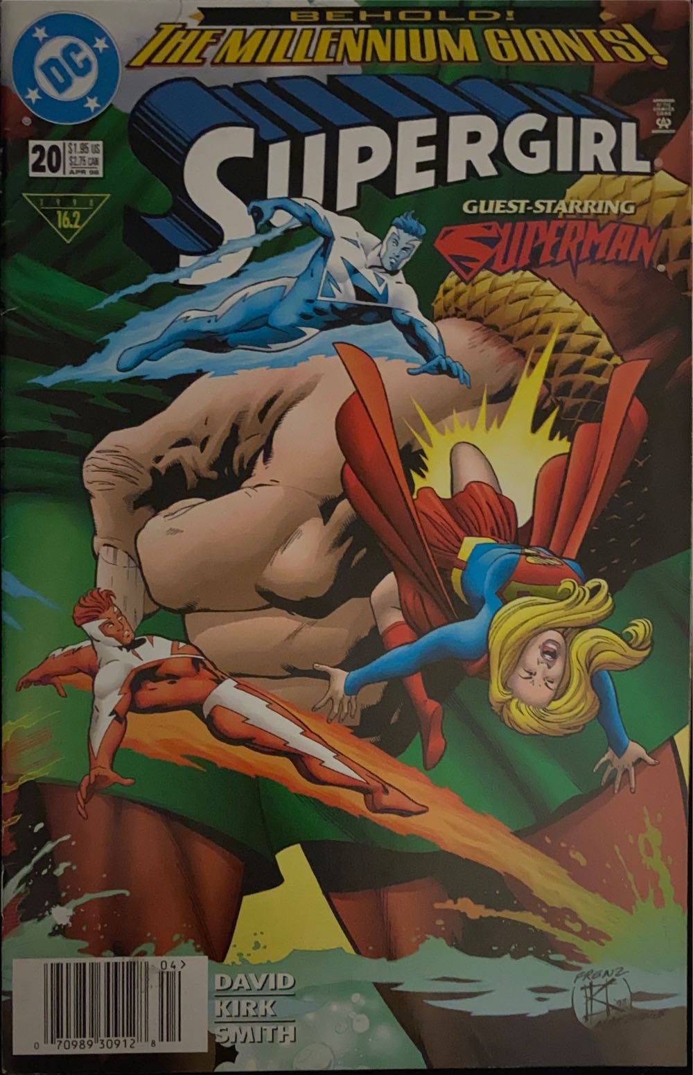 Supergirl - DC Comics (20 - Apr 1998) comic book collectible [Barcode 07098930912804] - Main Image 2