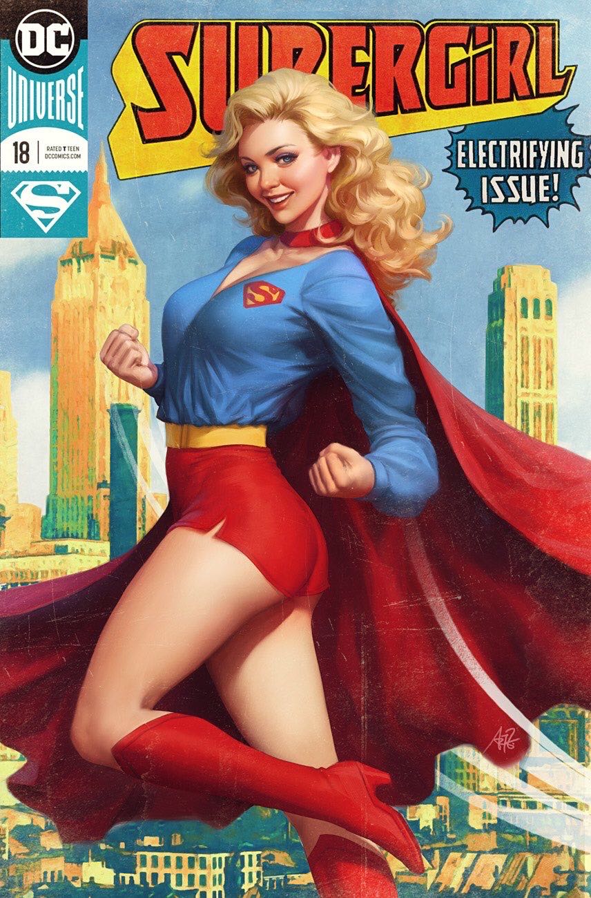 Supergirl - DC (Detective Comics) (18 - Apr 1984) comic book collectible [Barcode 070989312128] - Main Image 2