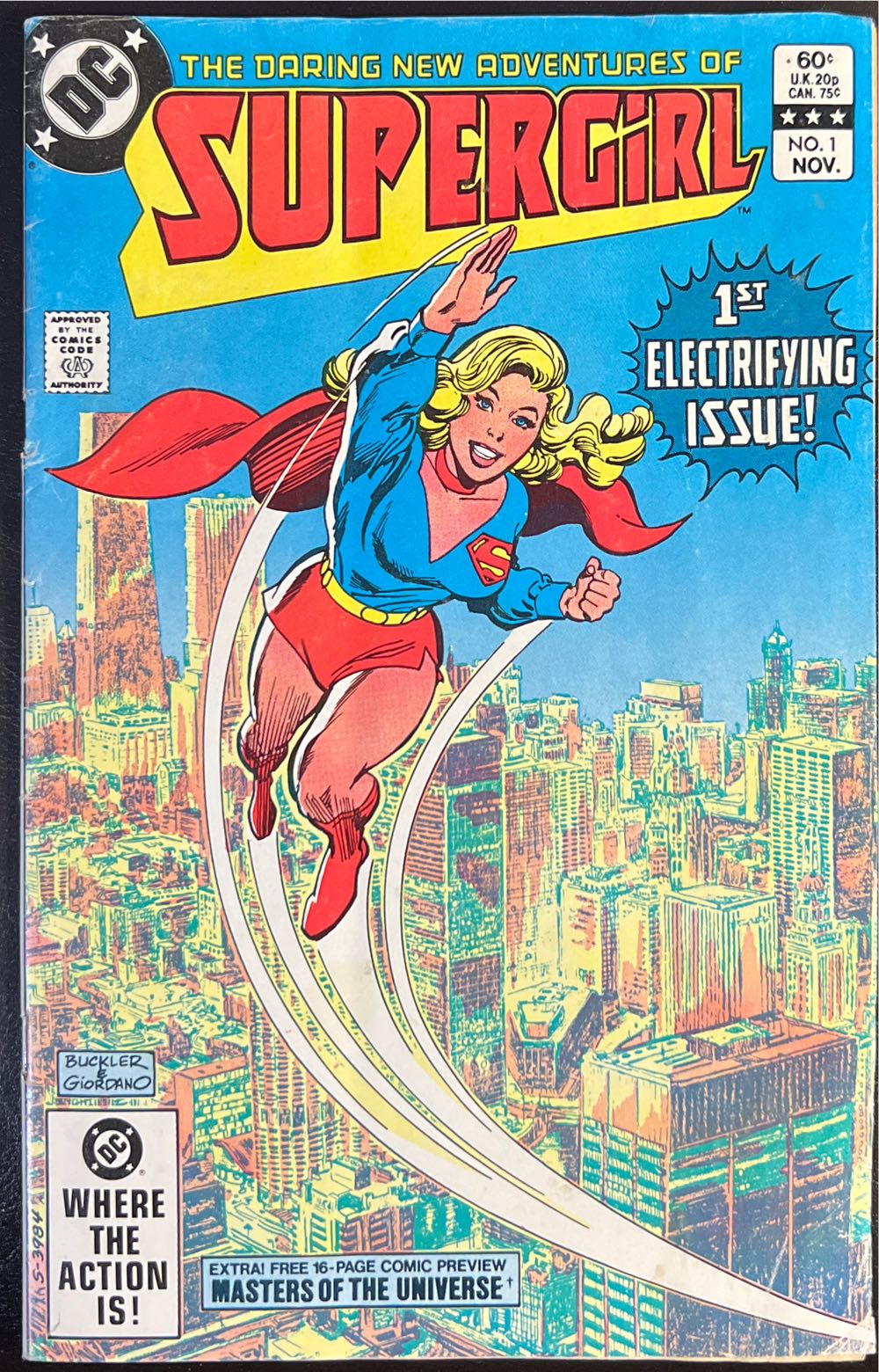 The Daring New Adventures Of Supergirl - DC Comics Inc. (1 - Nov 1982) comic book collectible [Barcode 070989312128] - Main Image 3