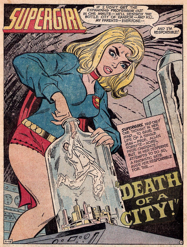 Supergirl - DC (2 - Jan 1973) comic book collectible [Barcode 000000000] - Main Image 2