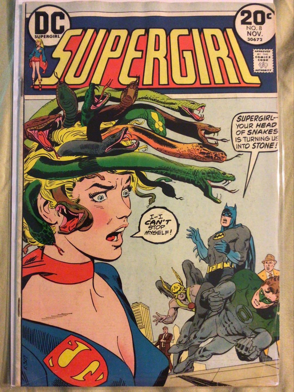 Supergirl - DC (8 - Nov 1973) comic book collectible - Main Image 2