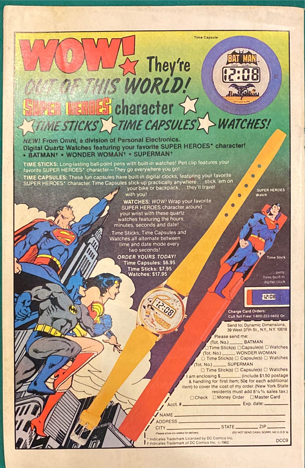 Supergirl, The Daring New Adventures Of - DC (2 - Dec 1982) comic book collectible [Barcode 070989312128] - Main Image 2