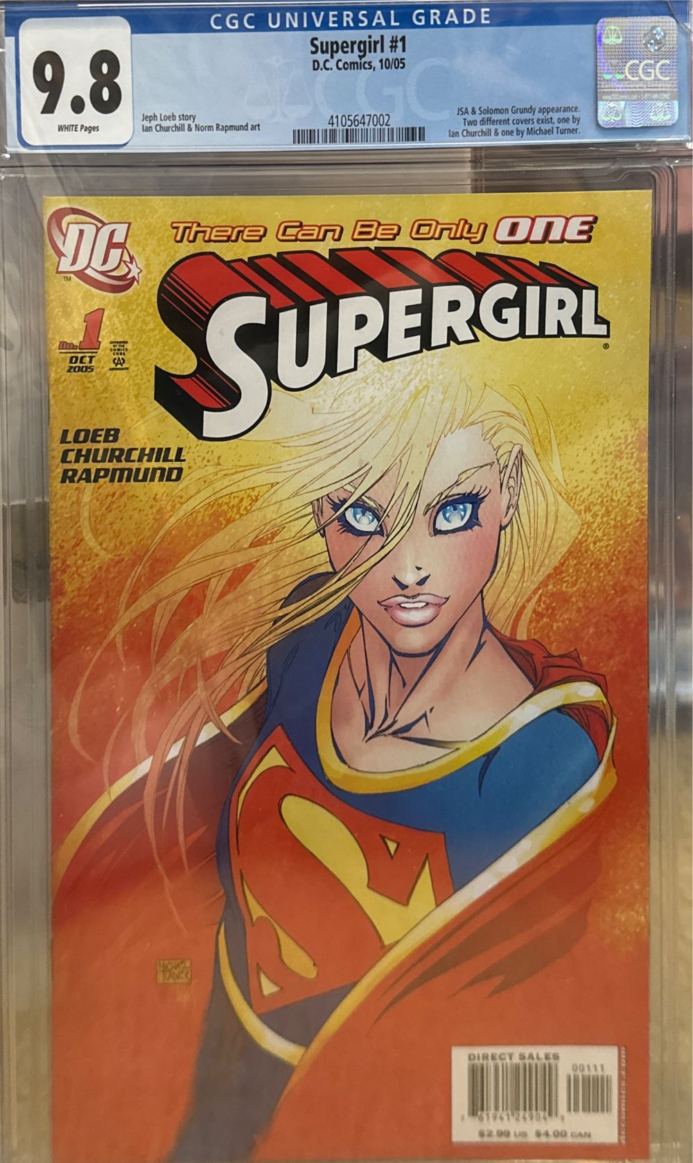Supergirl - DC Comics (1 - Oct 2005) comic book collectible [Barcode 76194124904900111] - Main Image 2