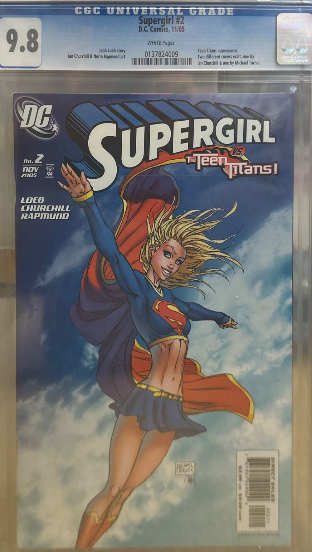 Supergirl #2 - DC (2 - 11/2005) comic book collectible [Barcode 76194124904900211] - Main Image 2