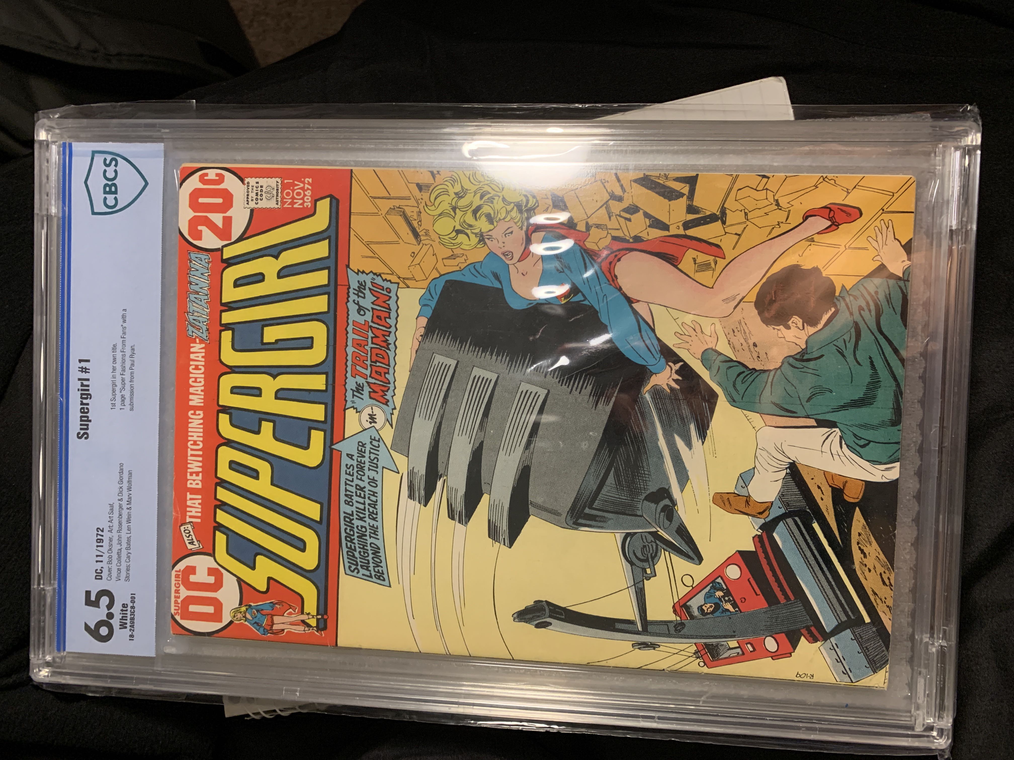 Supergirl - DC Comics (1 - Nov 1972) comic book collectible - Main Image 3