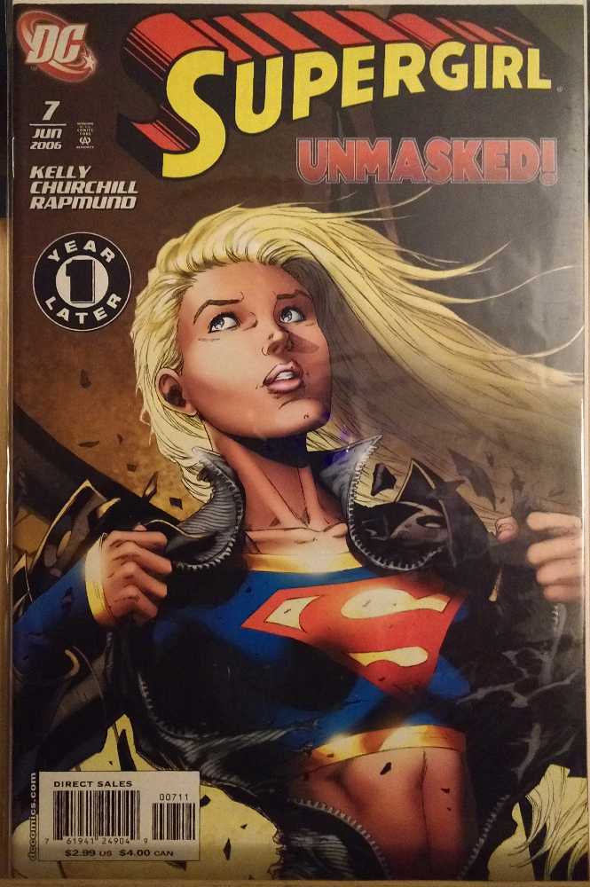 Supergirl (2005) - DC Comics (7 - Jun 2006) comic book collectible [Barcode 76194124904900711] - Main Image 2