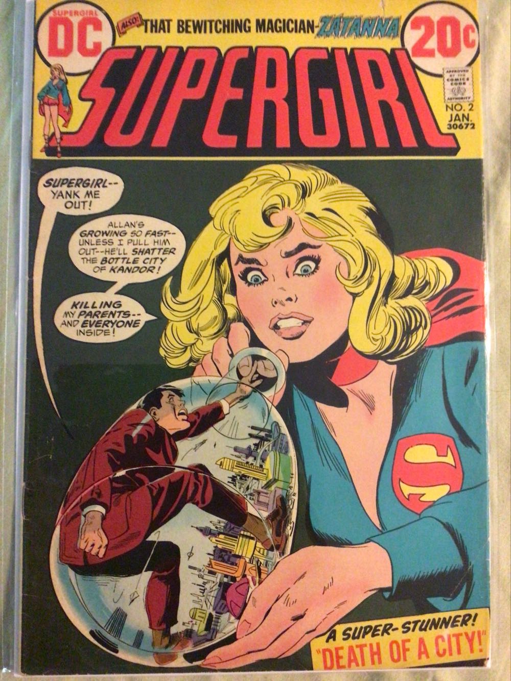 Supergirl - DC Comics (2 - Jan 1973) comic book collectible - Main Image 3