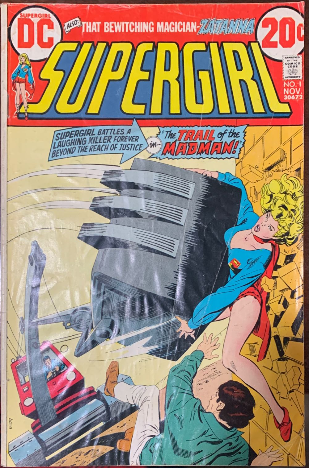 Supergirl Vol 1 - DC Comics (1 - Nov 1972) comic book collectible - Main Image 2