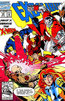 Excalibur - Marvel (52 - Jul 1992) comic book collectible [Barcode 07140280] - Main Image 2