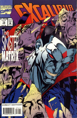 Excalibur - Marvel Comcs (74) comic book collectible [Barcode 759606040575] - Main Image 2