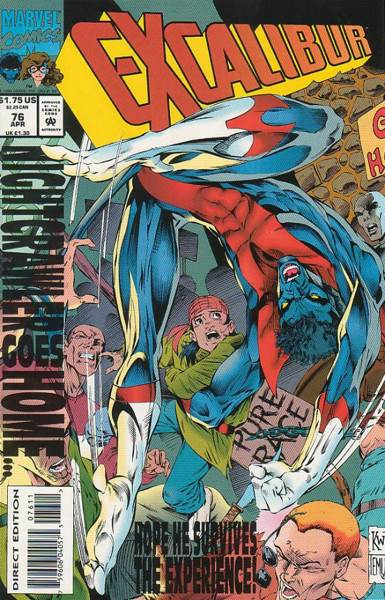 Excalibur  (76) comic book collectible [Barcode 759606040575] - Main Image 2