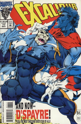Excalibur - Marvel (77 - May 1994) comic book collectible [Barcode 759606040575] - Main Image 2