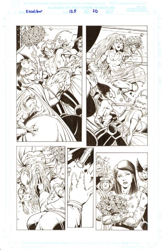 Excalibur - Marvel (125 - Oct 1998) comic book collectible [Barcode 759606040575] - Main Image 4