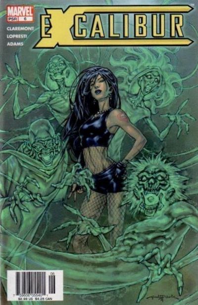 Excalibur - Marvel Comics (6 - Mar 1989) comic book collectible [Barcode 071486027119] - Main Image 4