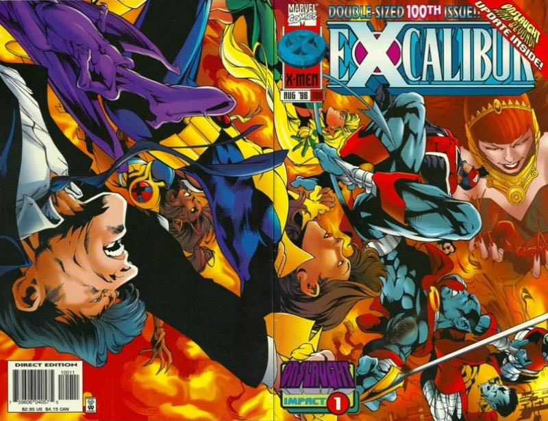 Excalibur (Vol. 1)  (100) comic book collectible [Barcode 071486025306] - Main Image 2