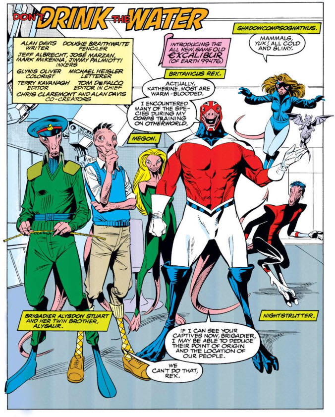 Excalibur - Marvel Comics (51 - Jun 1992) comic book collectible [Barcode 759606055401] - Main Image 3