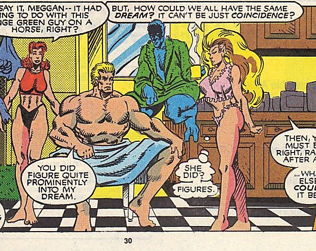 Excalibur - Marvel Comics (29 - Oct 1990) comic book collectible [Barcode 759606055401] - Main Image 4