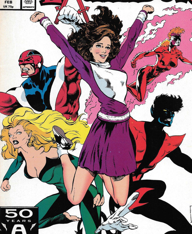 Excalibur - Marvel Comics (28 - Sep 1990) comic book collectible [Barcode 759606055401] - Main Image 3