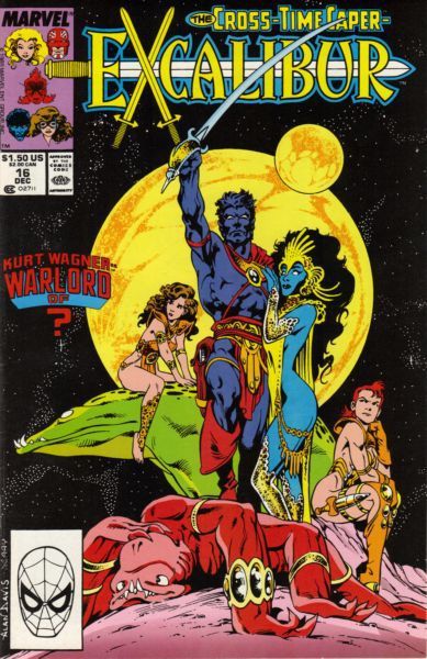 Excalibur - Marvel (16 - 12/1989) comic book collectible [Barcode 759606055401] - Main Image 1