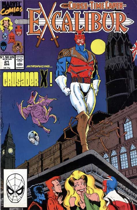 Excalibur - Marvel Comics (21 - Apr 1990) comic book collectible [Barcode 0871353377] - Main Image 1