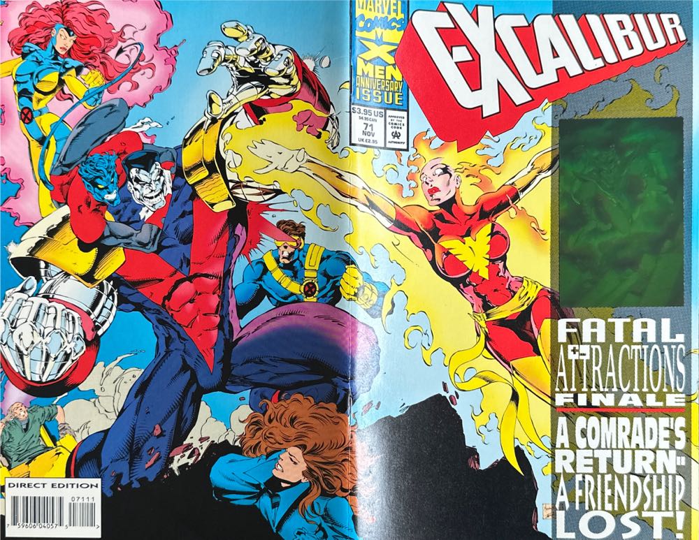 Excalibur - Marvel Comics (71 - Nov 1993) comic book collectible [Barcode 75960604057507111] - Main Image 3