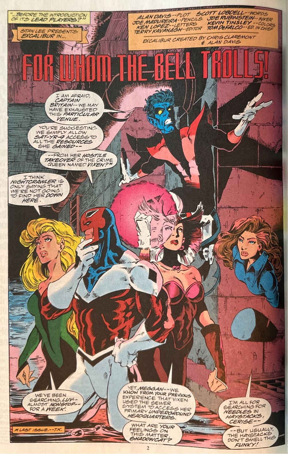 Excalibur - Marvel Comics (57 - Nov 1992) comic book collectible - Main Image 2