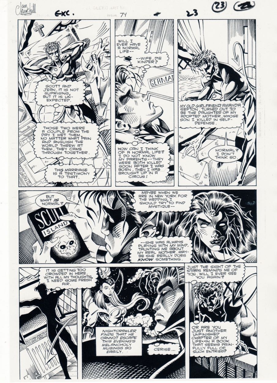 Excalibur #74 - Marvel Comics (74 - 02/1994) comic book collectible [Barcode 75960604057507411] - Main Image 4