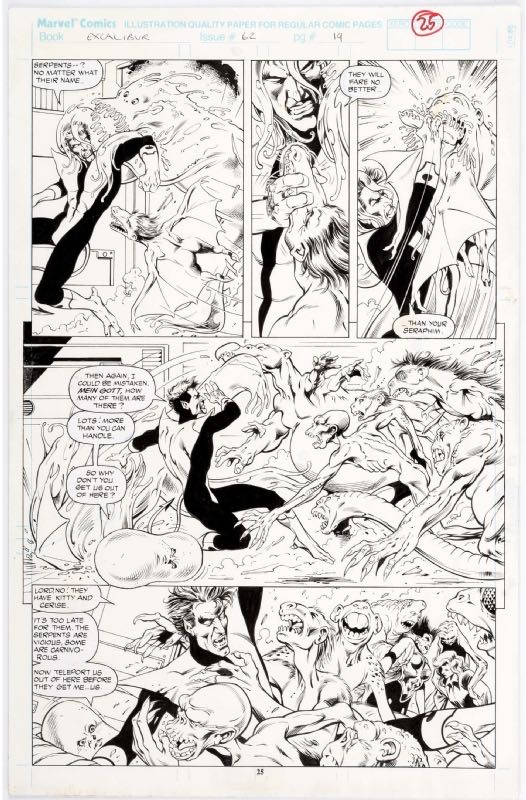 Excalibur - Marvel Comics (62 - 02/1993) comic book collectible - Main Image 4