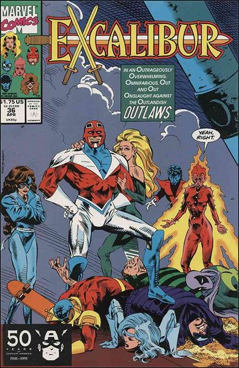 Excalibur (Vol. 1) - Marvel Comics (36 - 04/1991) comic book collectible - Main Image 1