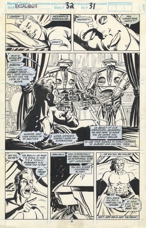 Excalibur - Marvel Comics Group (32 - Dec 1990) comic book collectible - Main Image 4