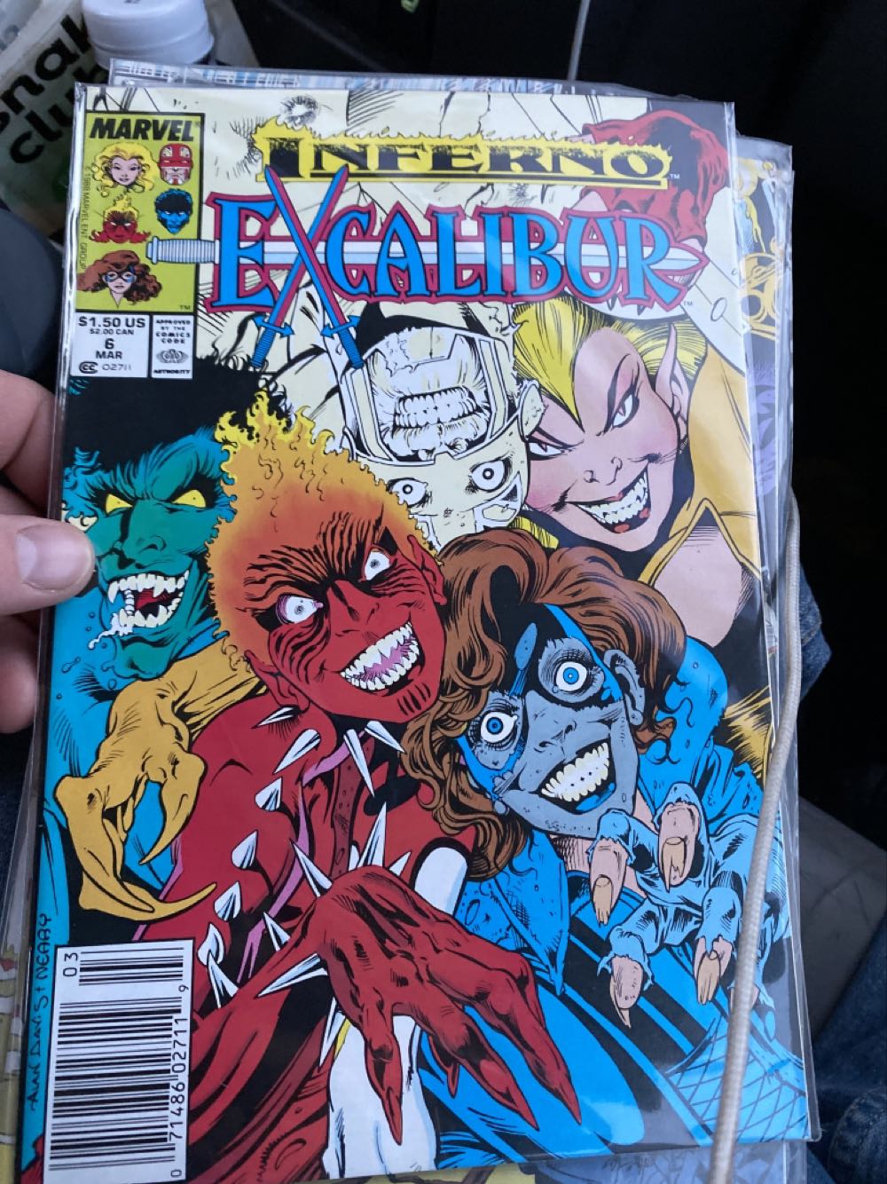 Excalibur - Marvel Comics (6 - Mar 1989) comic book collectible - Main Image 2