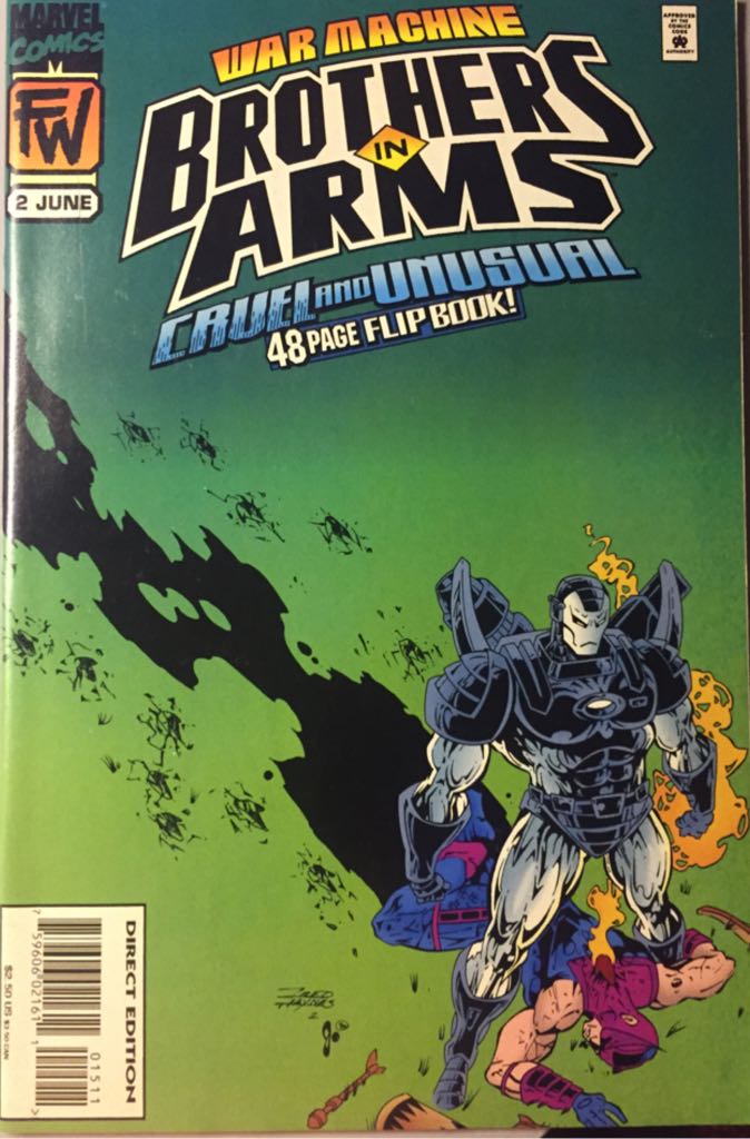 War Machine - Marvel (15 - Jun 1995) comic book collectible [Barcode 759606021611] - Main Image 2