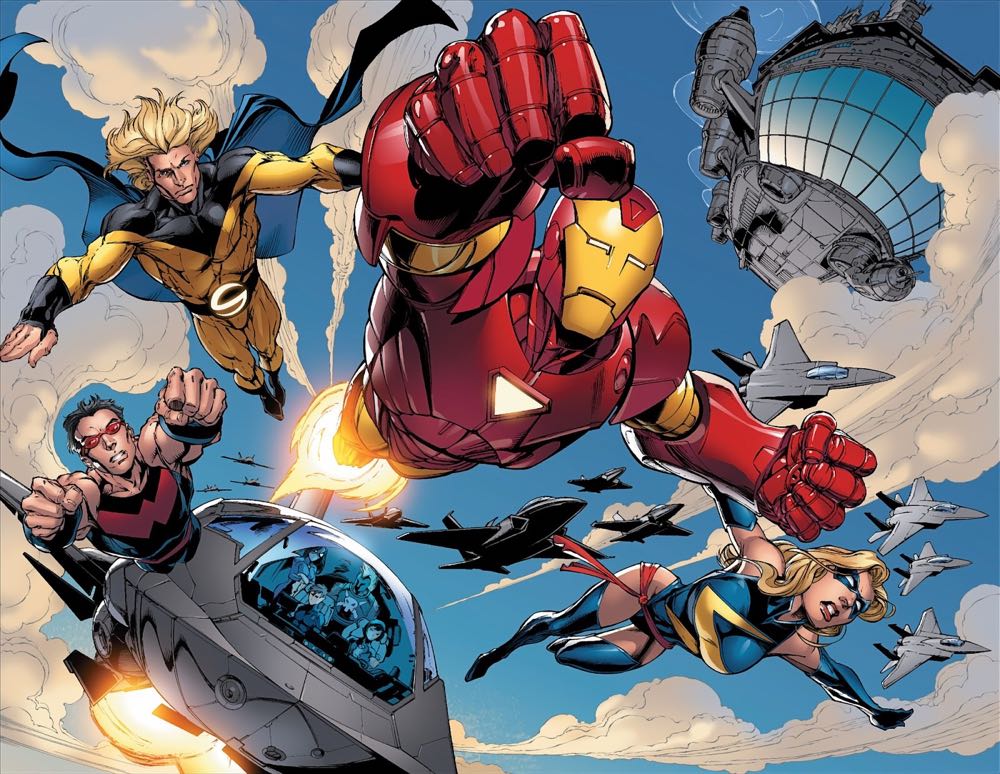 Mighty Avengers - Marvel Comics (8 - Mar 2008) comic book collectible - Main Image 4