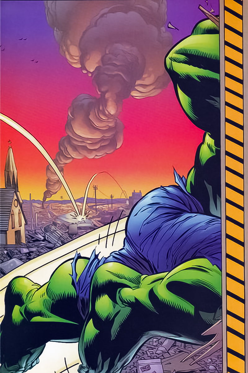Hulk - Marvel Comics (1 - Apr 1999) comic book collectible [Barcode 75960604745100111] - Main Image 2