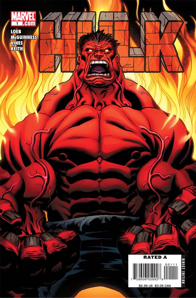 Hulk - Marvel (1 - Mar 2008) comic book collectible [Barcode 75960605992800111] - Main Image 1