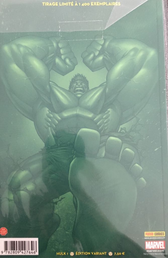 Hulk - Panini Comics (1 - 07/2012) comic book collectible [Barcode 9782809427646] - Main Image 2