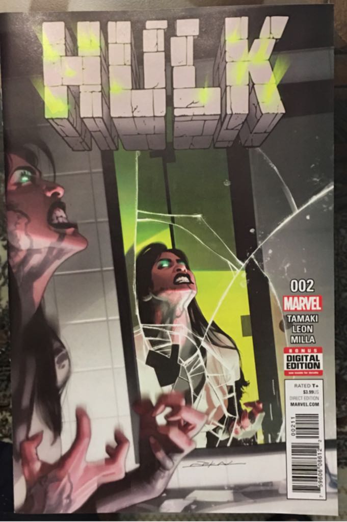 Hulk - Marvel (2 - Mar 2017) comic book collectible [Barcode 75960608612200211] - Main Image 1